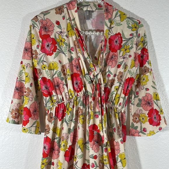 ASOS MATERNITY FLORAL DRESS SIZE 4 NEW - Picture 2 of 9